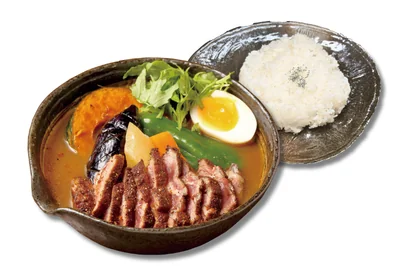 レア生ラムカレー
